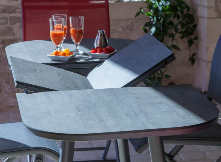 Table De Jardin Plateau Hpl serapportantà Kettler Table De Jardin