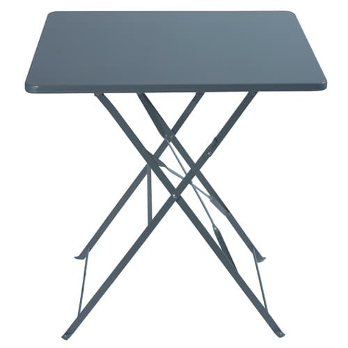 Table De Jardin Pliante En Métal Gris 2 Personnes L70 pour Table De Jardin 2 Personnes Table De Jardin Pliante En Métal Gris 2 Personnes L70 pour Table De Jardin 2 Personnes