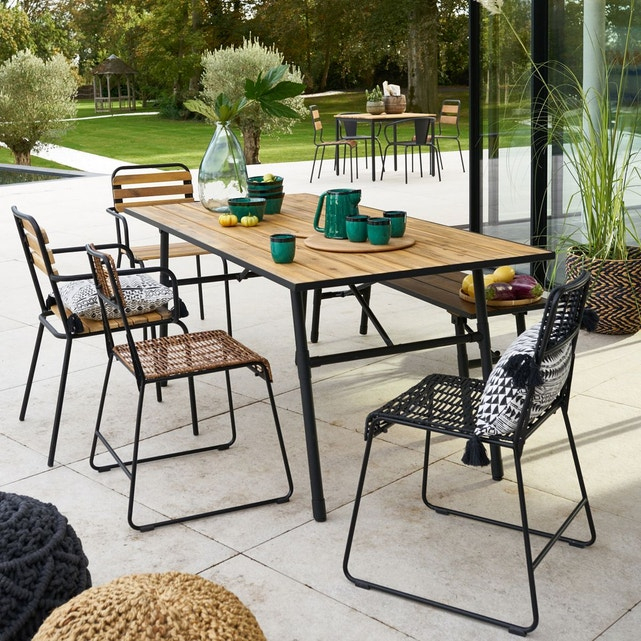 Table De Jardin Pliante Sohan La Redoute Interieurs La pour Kettler