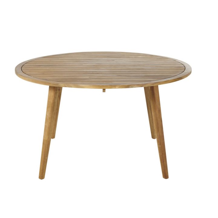 Table De Jardin Ronde En Acacia Massif 6 Personnes D140 dedans Table Jardin 6 Personnes Table De Jardin Ronde En Acacia Massif 6 Personnes D140 dedans Table Jardin 6 Personnes