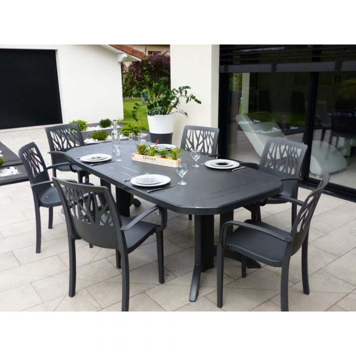Table De Jardin Vega 220 Cm dedans Table Vega Grosfillex Carrefour
