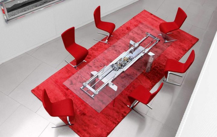 Table De Repas Astrolab, Design Studio Roche Bobois pour Chaises Salle À Manger Roche Bobois