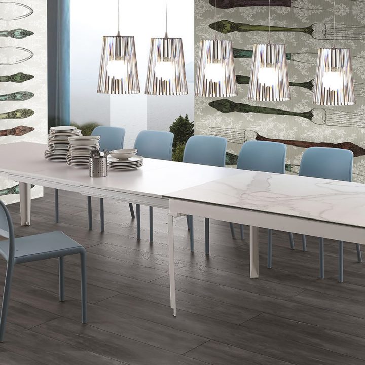 Table De Salle A Manger A Rallonge, Table 16 Personnes dedans Grande Table De Salle À Manger Avec Rallonges