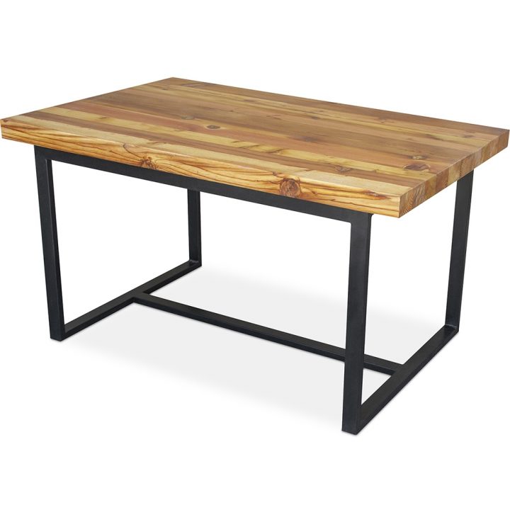 Table De Salle À Manger De Style Industriel Kimi 140Cm destiné Table Salle A Manger 140 Cm