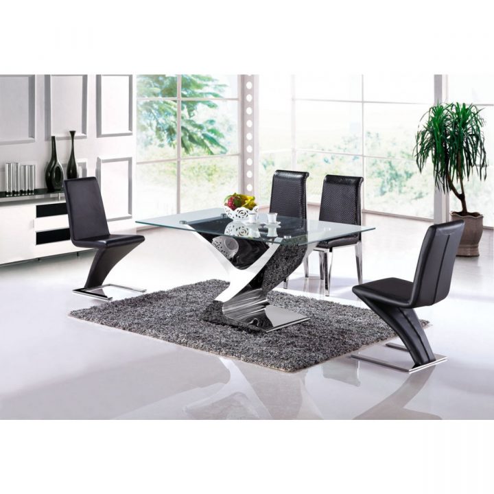 Table De Salle À Manger En Inox Selena | Pop-Design.fr concernant Table Salle À Manger Design Italien