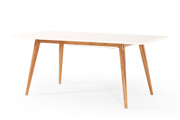 Table De Salle À Manger Extensible Scandinave Wyna | Table intérieur Table Salle A Manger Avec Rallonge Intégrée