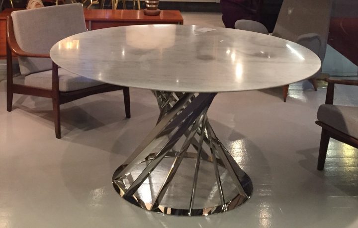 Table De Salle À Manger Italie Circa 1980 | Paul Bert Serpette dedans Table Salle À Manger Design Italien