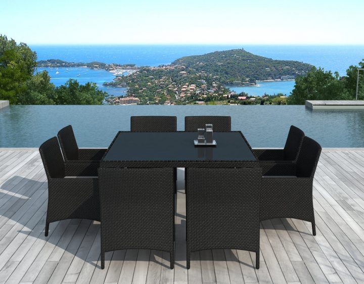 Table Et Chaises De Jardin 8 Personnes En Résine Tressée dedans Table Et Chaise De Jardin En Resine Table Et Chaises De Jardin 8 Personnes En Résine Tressée dedans Table Et Chaise De Jardin En Resine