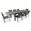 Table Et Chaises De Jardin En Aluminium 10 Places à Cdiscount Salon De Jardin