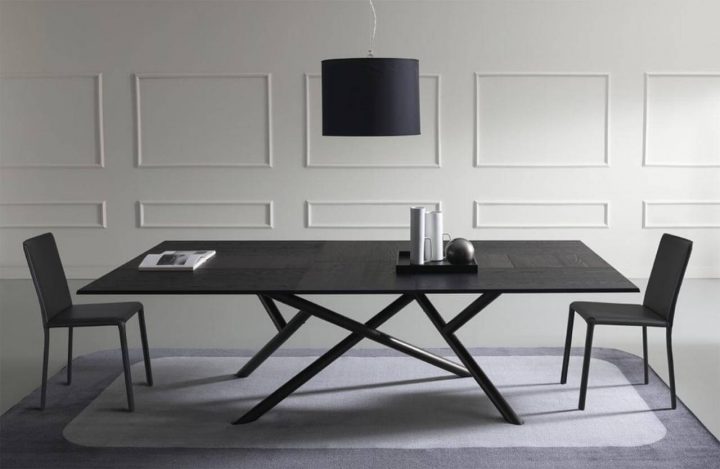 Table Extensible | Meubles concernant Table Salle À Manger Design Italien