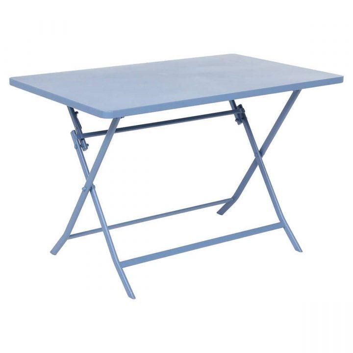 Table Pliante Rectangulaire 4 Places Bleu Hespéride pour Table Jardin Hesperide Table Pliante Rectangulaire 4 Places Bleu Hespéride pour Table Jardin Hesperide