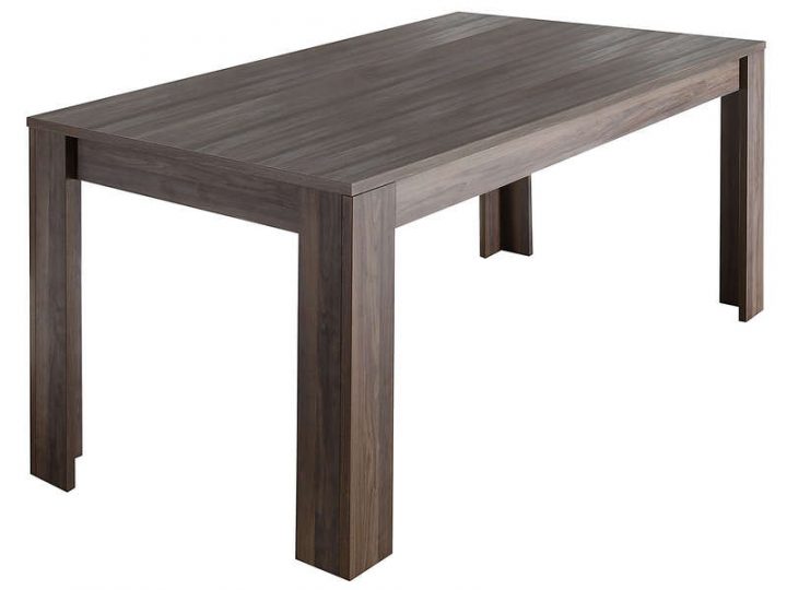 Table Rectangulaire 180 Cm Palma Décor Noyer – Vente De encequiconcerne Table Salle À Manger Conforama