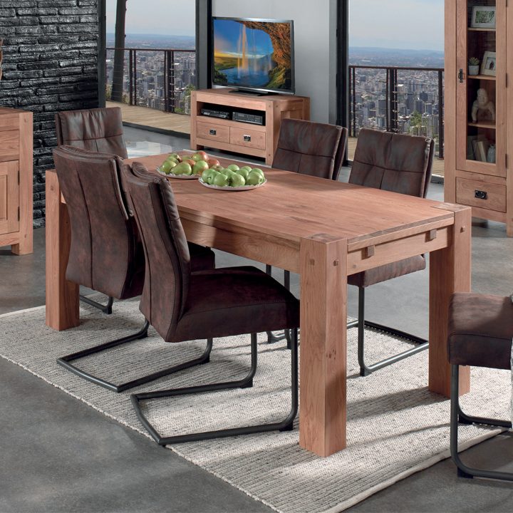 Table Rectangulaire En Bois Massif Pour Univers Cosy concernant Magasin &amp; Dépôt Cocktail Scandinave Montpellier