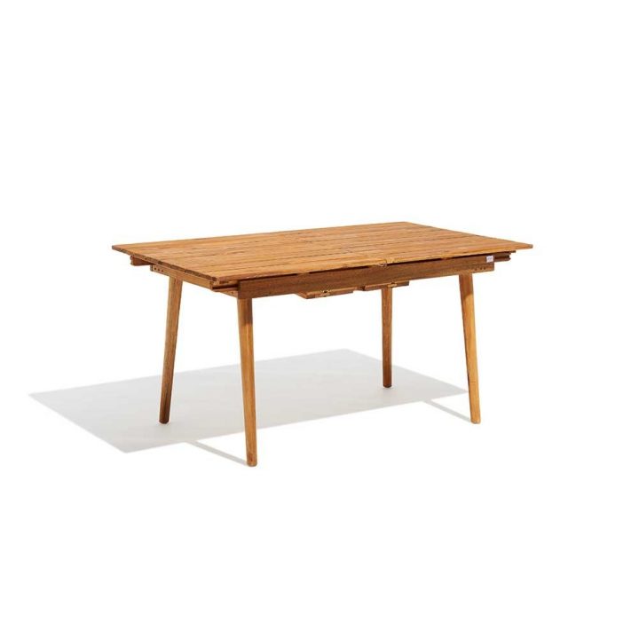Table Rectangulaire Madeira Extensible 6/8 Personnes concernant Table Jardin 4 Personnes