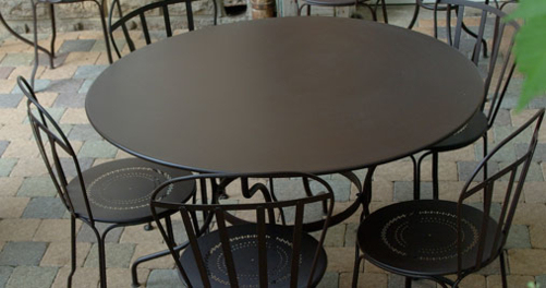 Table Ronde 117 Cm, Table De Jardin Metal, Table Jardin 6 à Table De Jardin 4 Personnes