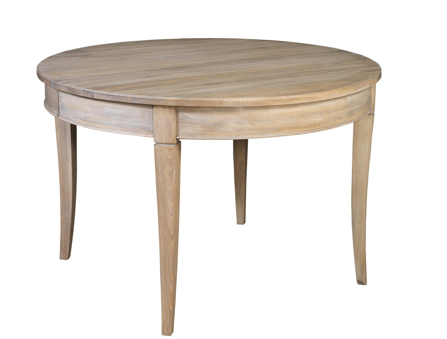 Table Ronde À Rallonges En Chêne avec Table De Salle À Manger Ovale Avec Rallonge