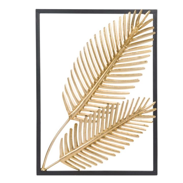 Tableau Ajouré Feuilles De Palmiers En Métal Doré 28X39 à Panneau Ardoise Ajouré Tableau Ajouré Feuilles De Palmiers En Métal Doré 28X39 à Panneau Ardoise Ajouré