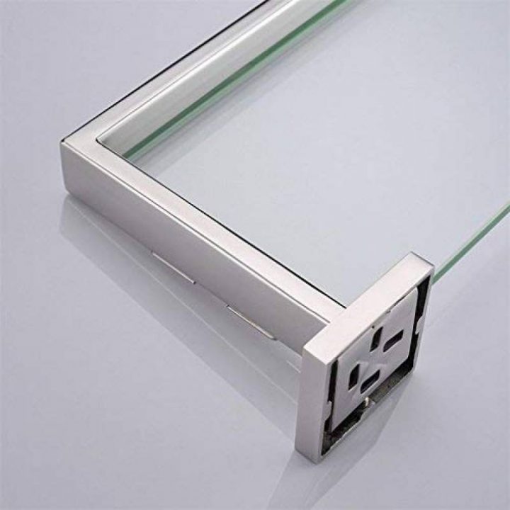 Tablette Murale Verre Salle De Bain : Comment Choisir Les concernant Tablette Murale Salle De Bain