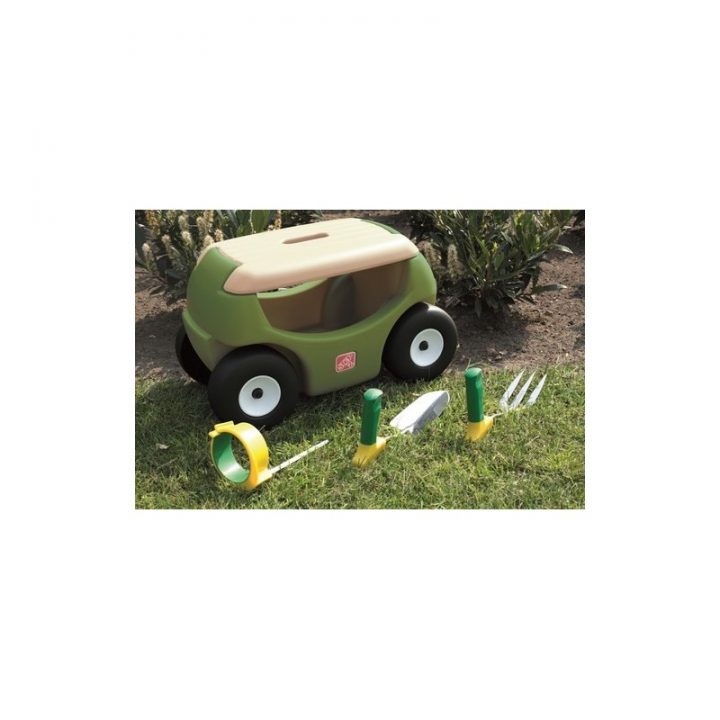 Tabouret De Jardin À Roulettes destiné Siege De Jardin