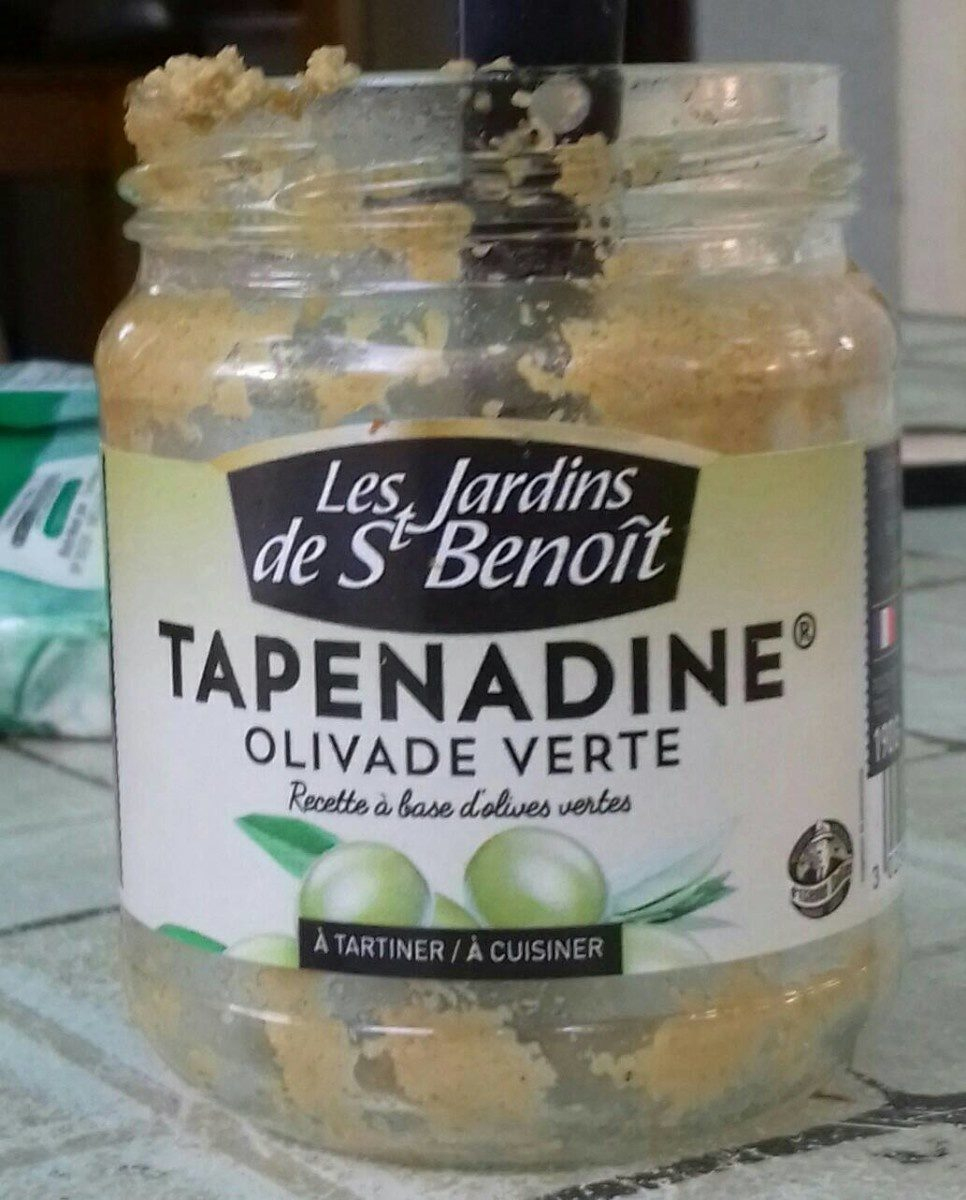 Tapenadine Olives Vertes - Les Jardins De St Benoit - 190 G à Les Jardins De Saint Benoit