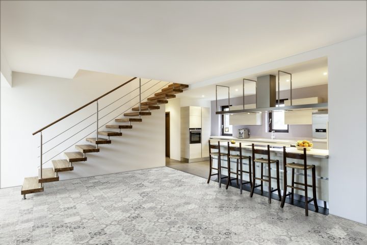 Tendance : Le Stratifié Carreaux De Ciment ! : Le Blog Du Sol concernant Sol Stratifié Salle De Bain