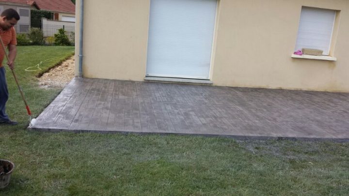Terrasse Beton Prix Au M2 – Mailleraye.fr Jardin dedans Beton Imprimé Au Jardin