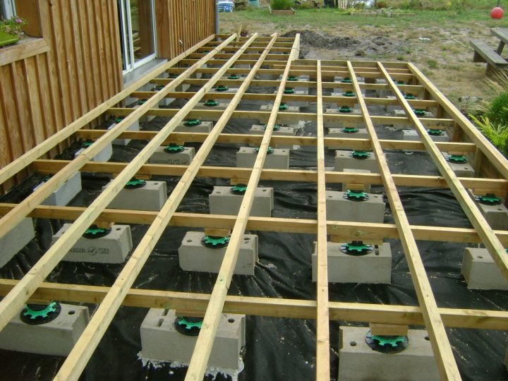 Terrasse Bois 60M2 avec Ossature Terrasse Bois Surélevée Terrasse Bois 60M2 avec Ossature Terrasse Bois Surélevée