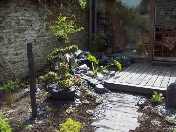 Terrasse Bois Japonais – Veranda-Styledevie.fr pour Decoration Jardin Zen Exterieur