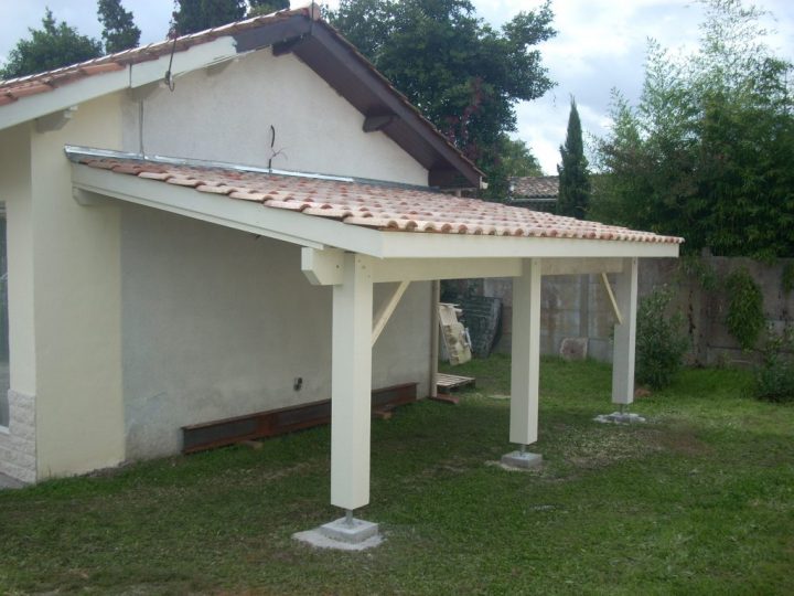 Terrasse Couverte Avec Tuile – Mailleraye.fr Jardin avec Terrasse Couverte En Dur