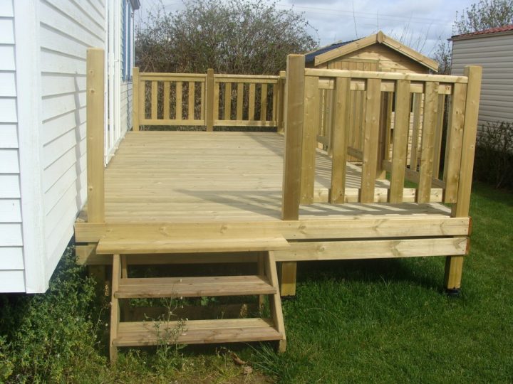 Terrasse En Bois Pour Mobil Home – Modèle Bien Être serapportantà Modele Terrasse Terrasse En Bois Pour Mobil Home – Modèle Bien Être serapportantà Modele Terrasse
