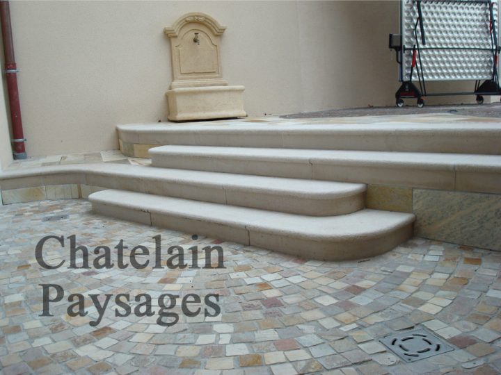 Terrasse En Pierre Naturelle: Utilisation Des Pierres tout Nez De Marche Pierre