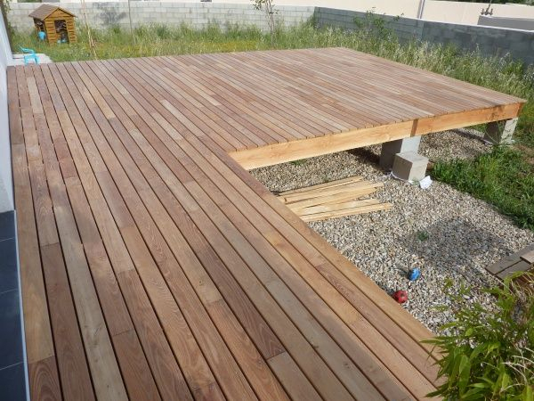Terrasse Robinier Sur Poutres Douglas – 45 Messages avec Construire Terrasse Bois Sur Parpaing Terrasse Robinier Sur Poutres Douglas – 45 Messages avec Construire Terrasse Bois Sur Parpaing
