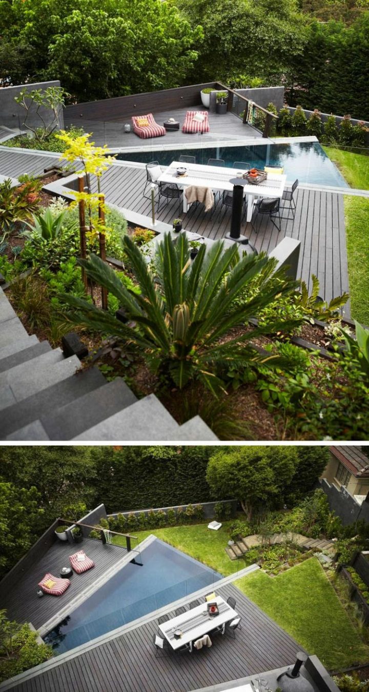 Terrasse Sur Terrain En Pente En 10 Idées D'Aménagement à Pente Toiture Terrasse