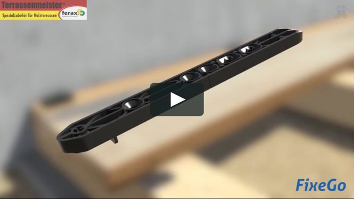 Terrassenmeister Fixe Go", Unsichtbare Befestigung Von pour Fixego