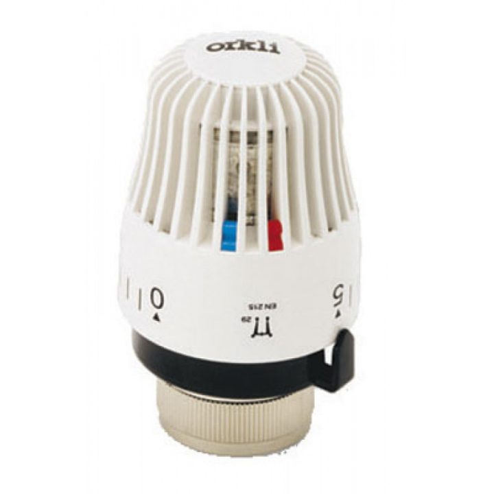 Tête Thermostatique – Bulbe À Cire – Harmony Orkli Sur Bricozor dedans Tete De Robinet Radiateur