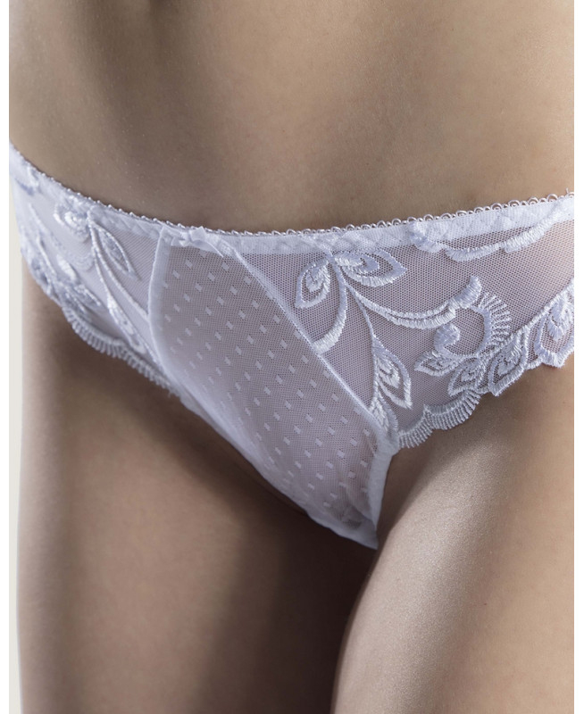 Thong Aubade Au Bal De Flore (White) destiné Aubade Jardin Des Délices Thong Aubade Au Bal De Flore (White) destiné Aubade Jardin Des Délices
