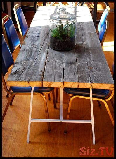 Timing Parfait Diy Comment Faire Une Table En Bois De à Fabriquer Une Table De Jardin En Bois