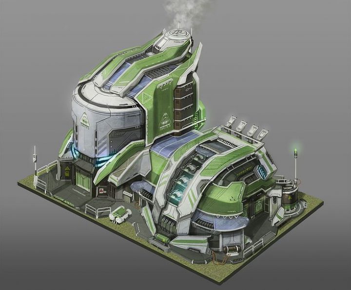 Tobias Frank | Concept Art & Illustration | Anno 2070 pour Arte Design Factory 2.0