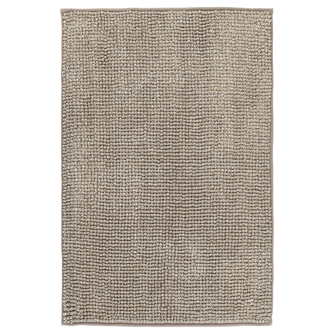 Toftbo Tapis De Bain - Beige-Blanc Mélange 50X80 Cm à Tapis De Douche Ikea