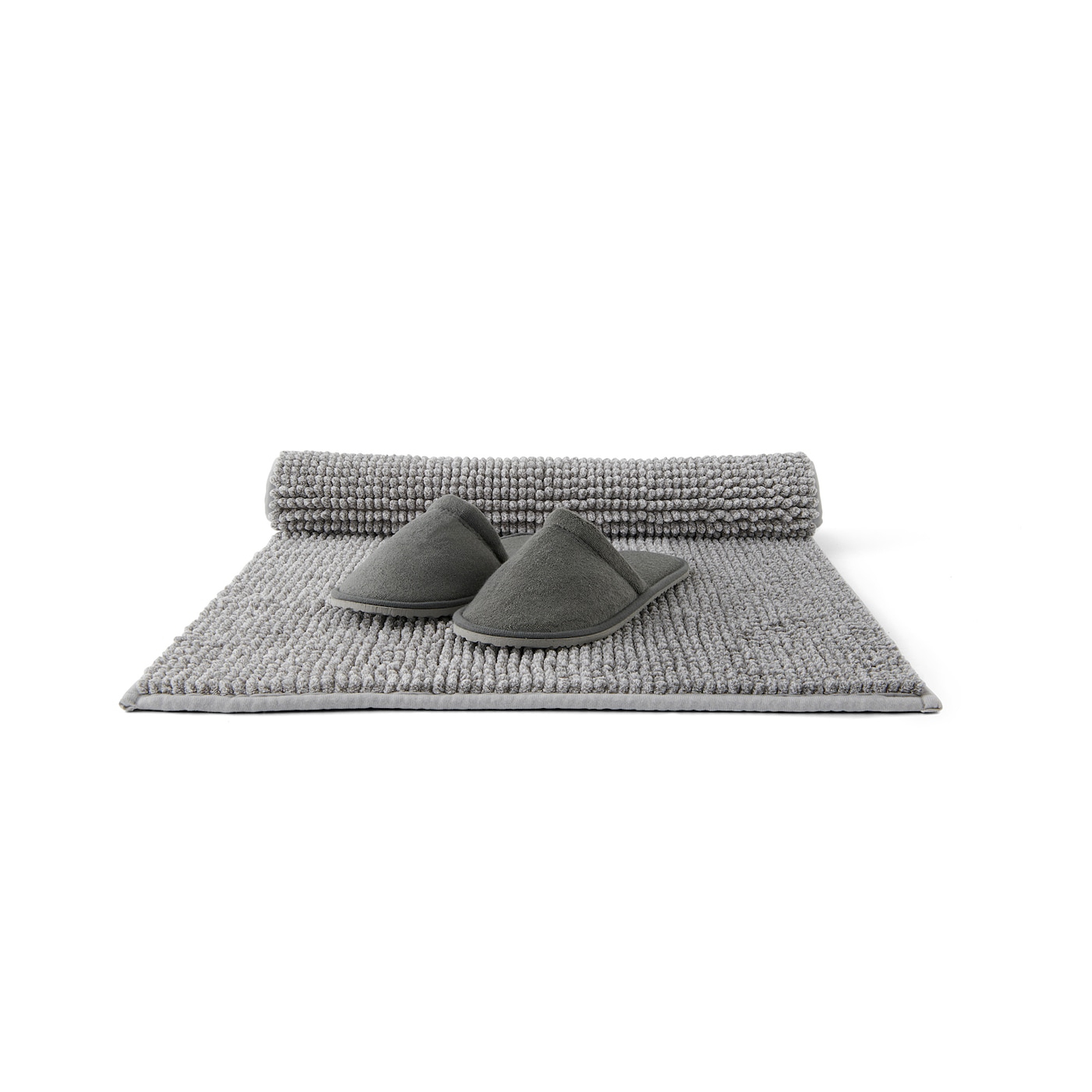 Toftbo Tapis De Bain - Blanc Gris Mélange 50X80 Cm intérieur Tapis De Douche Ikea