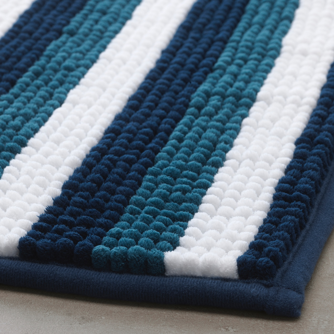 Toftbo Tapis De Bain - Multicolore 50X80 Cm avec Tapis De Douche Ikea