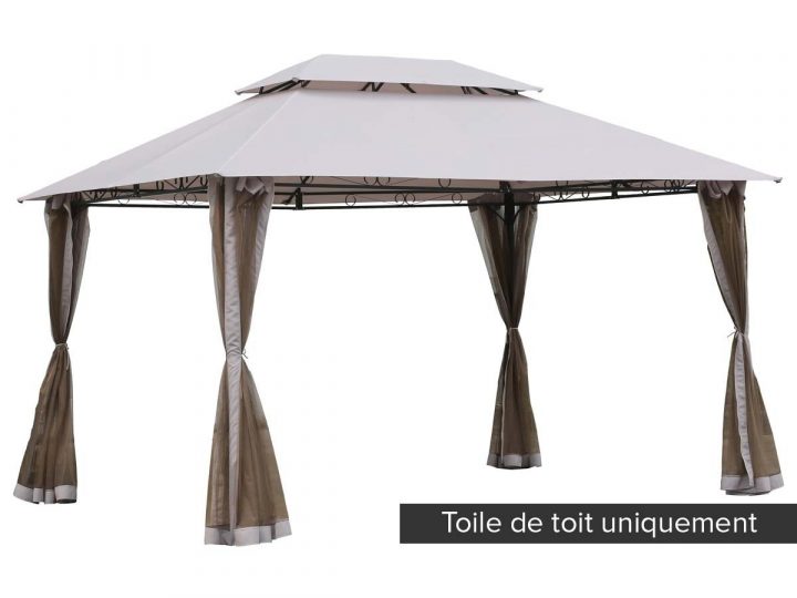 Toile De Toit Pour La Tonnelle Fogo Hespéride | Jardideco pour Toile De Remplacement Pour Tonnelle Ronde Iloha Toile De Toit Pour La Tonnelle Fogo Hespéride | Jardideco pour Toile De Remplacement Pour Tonnelle Ronde Iloha