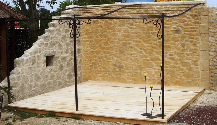 Tonnelle 4X4 Fer Forge – Agencement De Jardin Aux intérieur Tonnelle 4X4