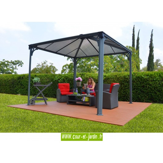 Tonnelle Alu 3X3 Couv'Terrasse, Tonnelle Terrasse Aluminium serapportantà Tonnelle Toit Polycarbonate 4X4 Tonnelle Alu 3X3 Couv'Terrasse, Tonnelle Terrasse Aluminium serapportantà Tonnelle Toit Polycarbonate 4X4