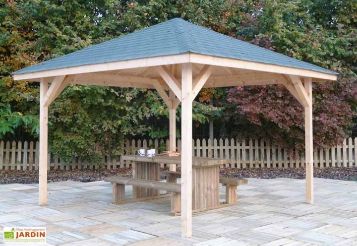 Tonnelle Bois Kiosk (550X550Cm) – Solid encequiconcerne Tonnelle 4X4