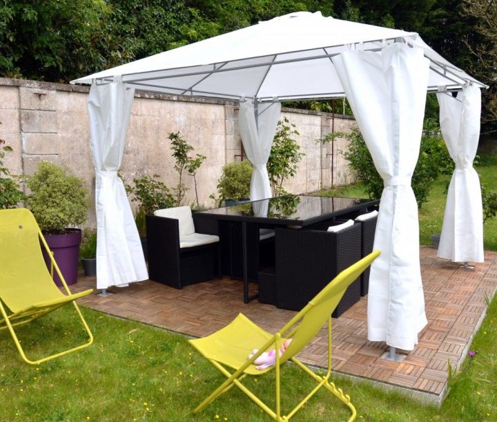 Tonnelle De Jardin Karlsö De Ikea | ガゼボ, 庭, ガーデンパーティー avec Ikea Mobilier De Jardin