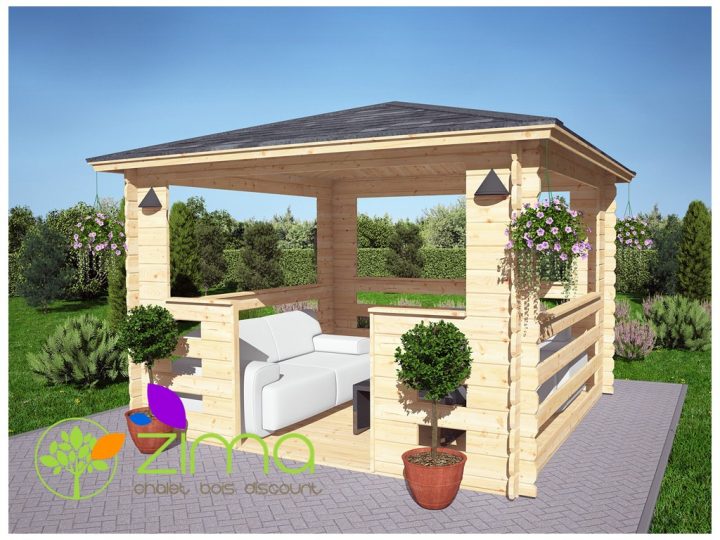 Tonnelle En Bois 9M² concernant Tonelle De Jardin Tonnelle En Bois 9M² concernant Tonelle De Jardin