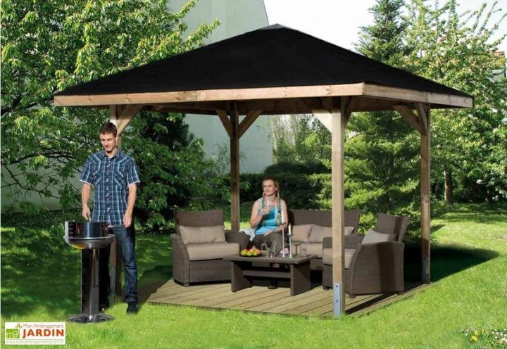 Tonnelle En Bois – Mon Aménagement Jardin serapportantà Tonnelle De Jardin En Bois Tonnelle En Bois – Mon Aménagement Jardin serapportantà Tonnelle De Jardin En Bois