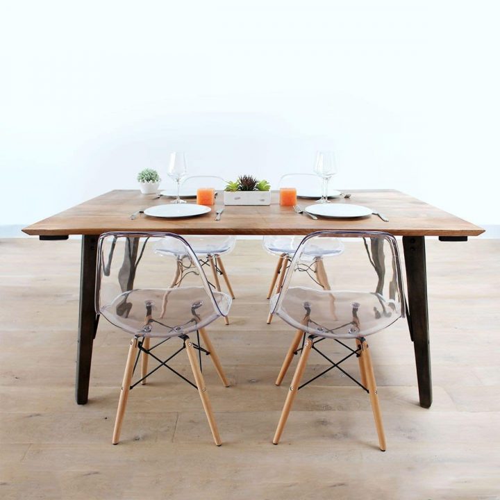 Top 30 De La Table Industrielle | Guide 2019 concernant Table Salle A Manger Carré