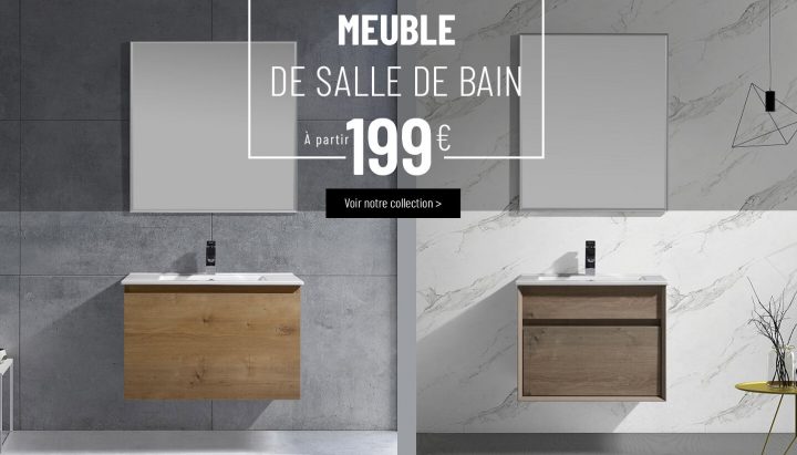 Tout Pour L'aménagement De Votre Salle De Bain – Destock Design intérieur Meuble Salle De Bain Promo Destockage